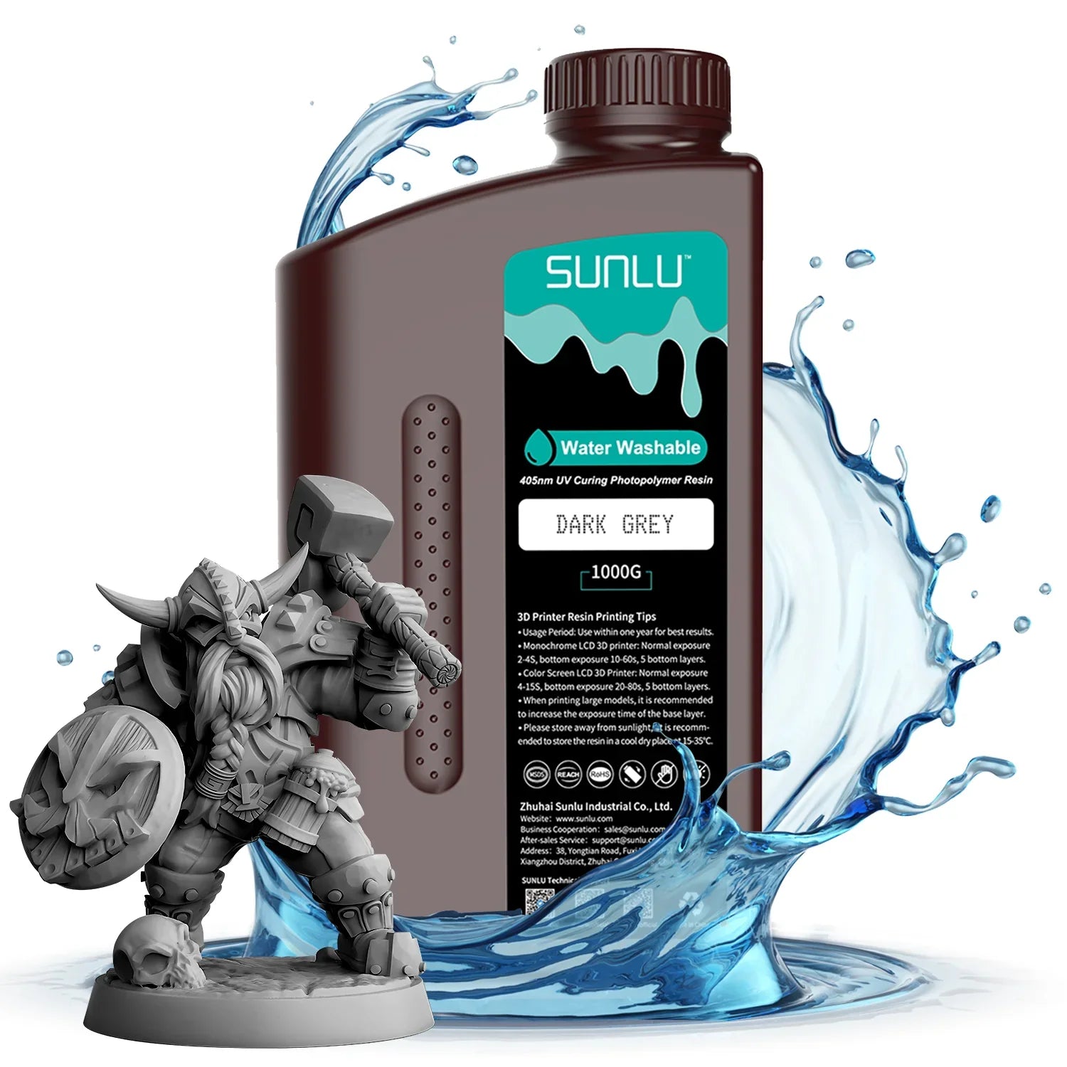 [Get 5 for the Price of 4] 1000g Standard Resin, Water-wash Standard Resin and Standard Plus Resin