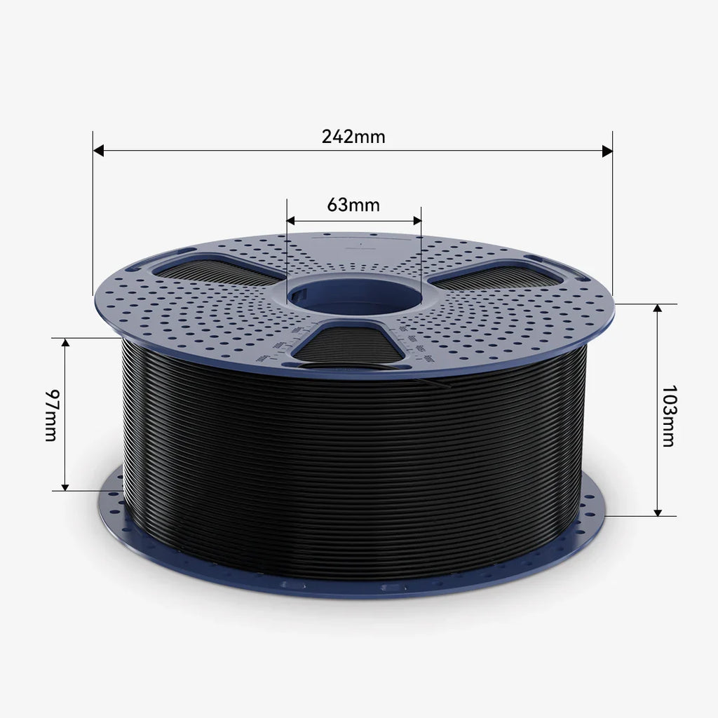 High Speed PLA 3KG Large Spool 3D Printer Filament 3KG