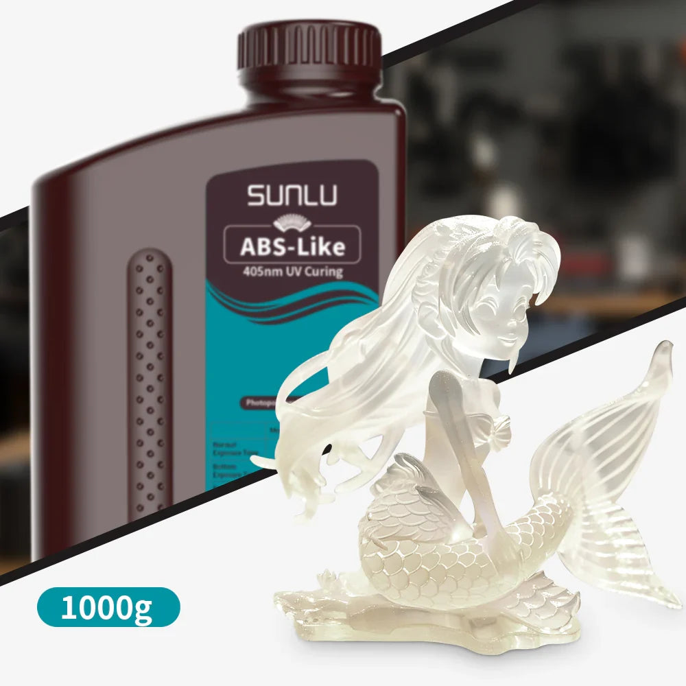 [MOQ: 6Bottles] ABS Like Resin and Water-wash ABS Like Resin 1000G