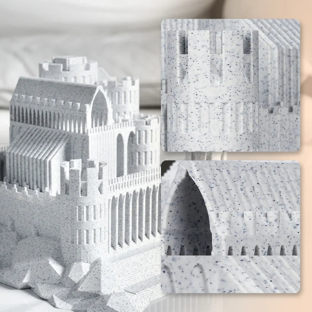 [MOQ: 3KG] High Speed PLA Marble 3D Printer Filament 1KG