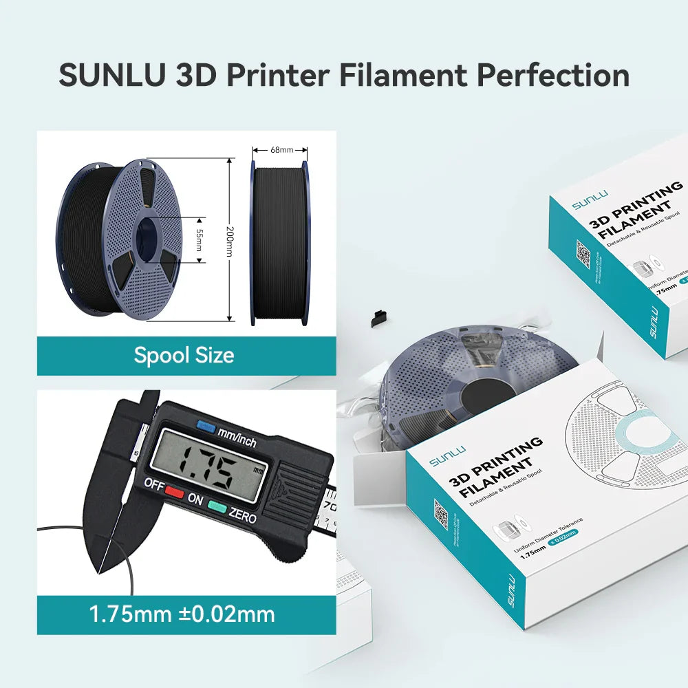 [MOQ: 6KG] Matte PLA 3D Printer Filament 1KG