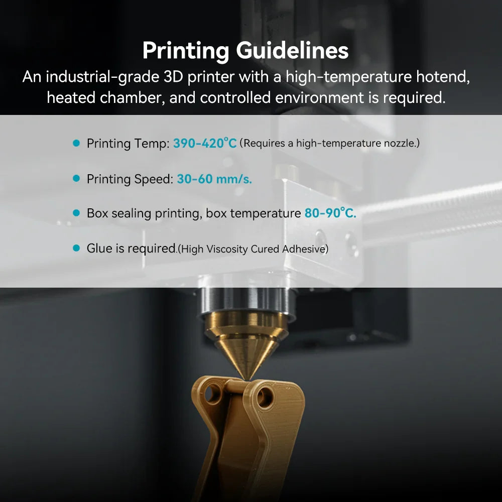 PEEK (Polyether Ether Ketone) 3D Printer Filament 1KG